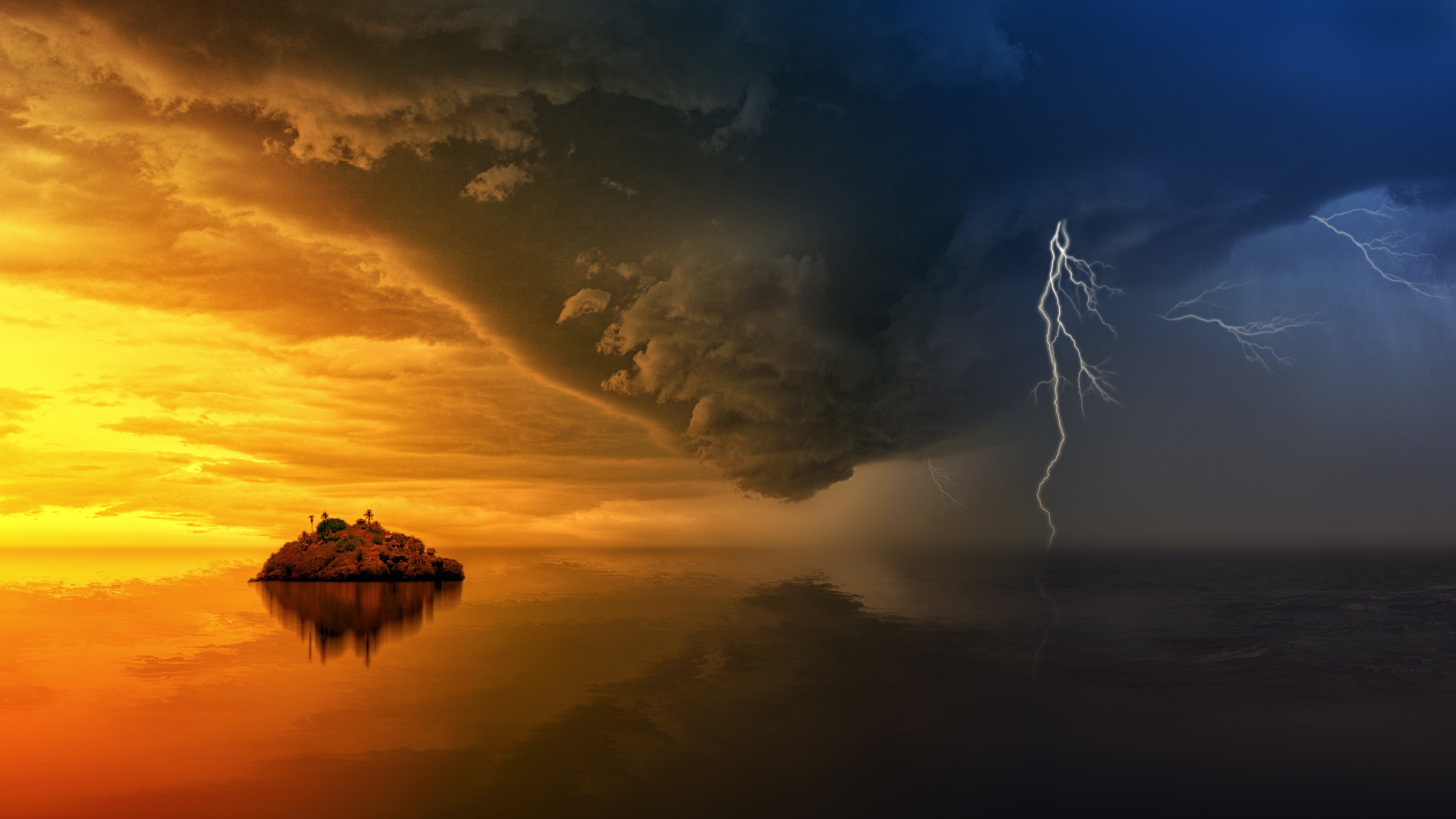 island-during-golden-hour-and-upcoming-storm-1118873